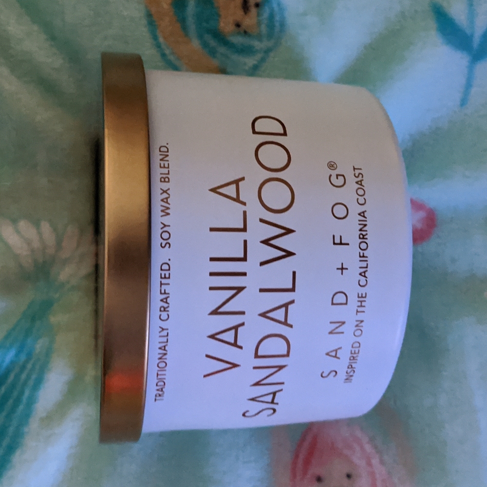 COPY - Sand & fog vanilla sandalwood candle